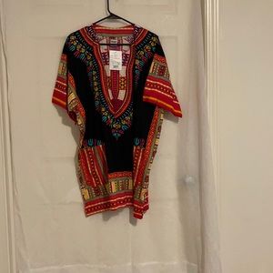 Cultural print dress.